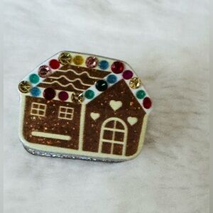 Gingerbread House Hair Clip Christmas